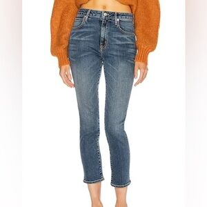 SLVRLAKE Lou Lou High Rise Ankle Jeans in Serenade sz 24